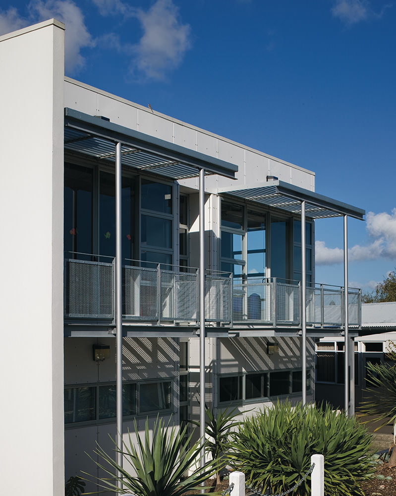 architectural school design balconies