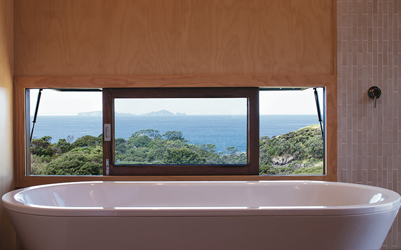 bath with view of the ocean architectural design
