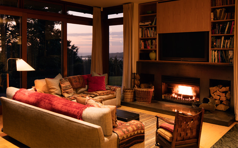 architectural interior fireplace NZ