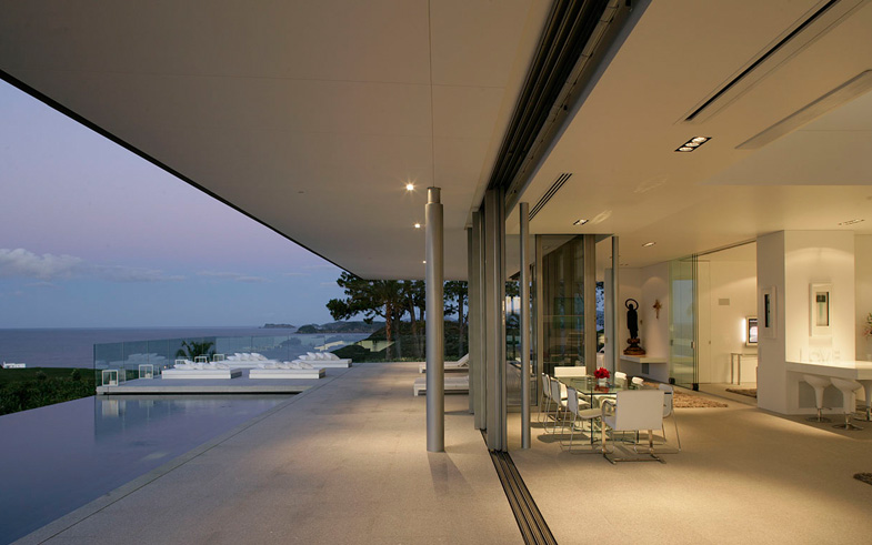Luxury architecture in Bay of Islands NZ