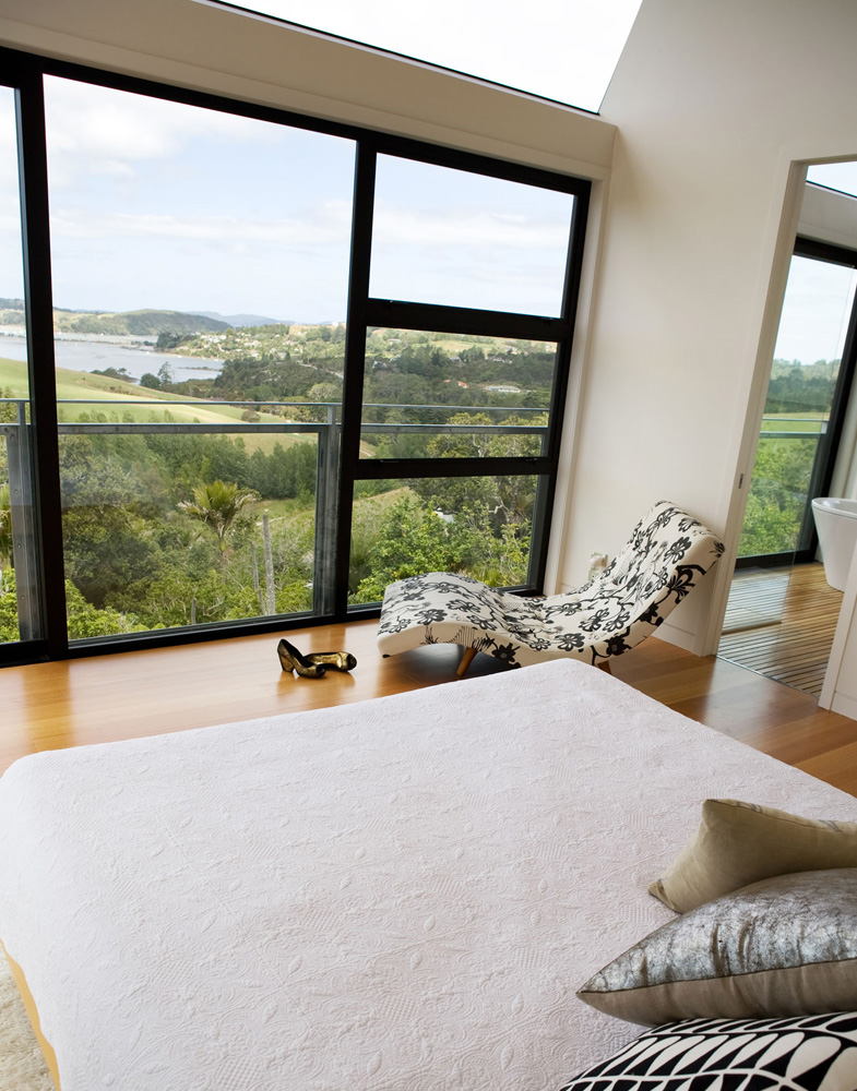 architecturally designed interior bedroom skylights