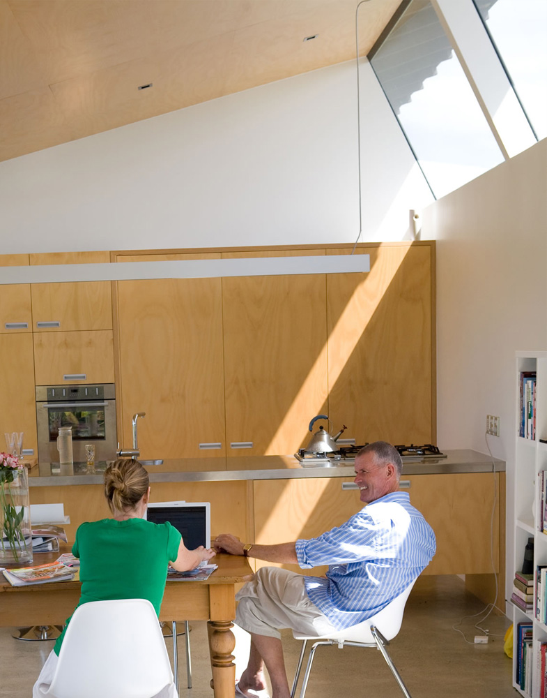 light shaft in kitchen architecture