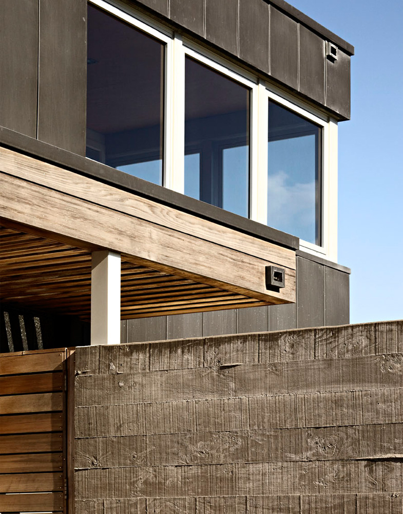 concrete timber and steel exterior architecture