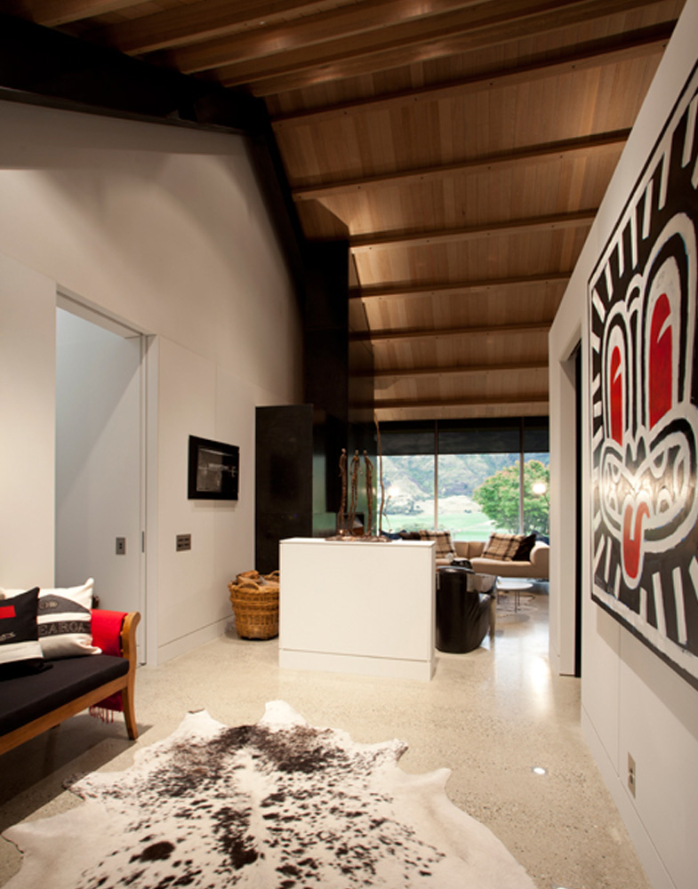 NZ art in architecturally designed house