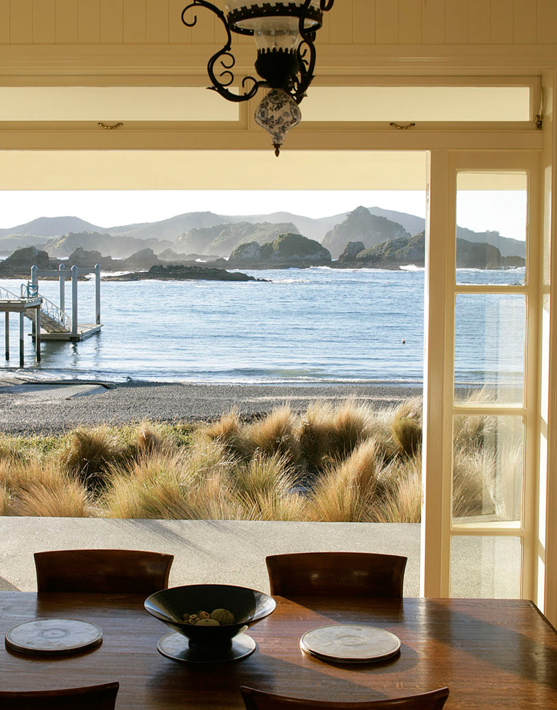 view of the Bay of Islands from architecturally restored cottage