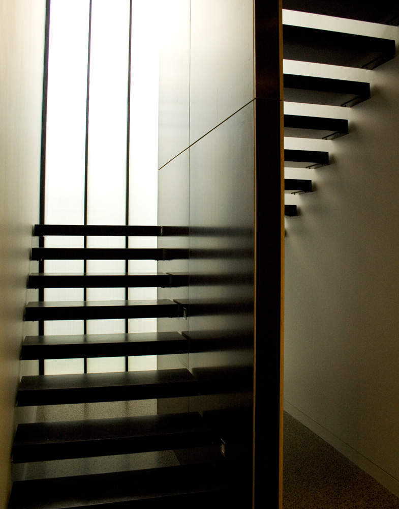 light stairwell architecture