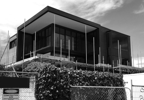 christchurch house under construction