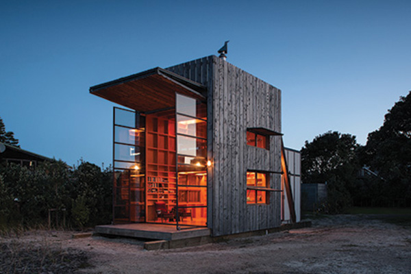small house on beach