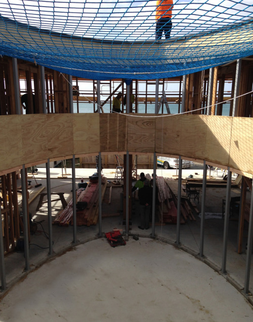 orewa house courtyard