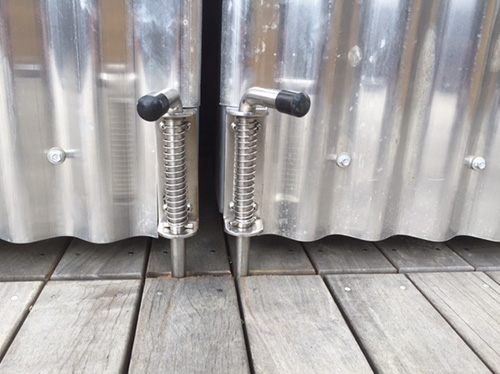 corrugated kawau island